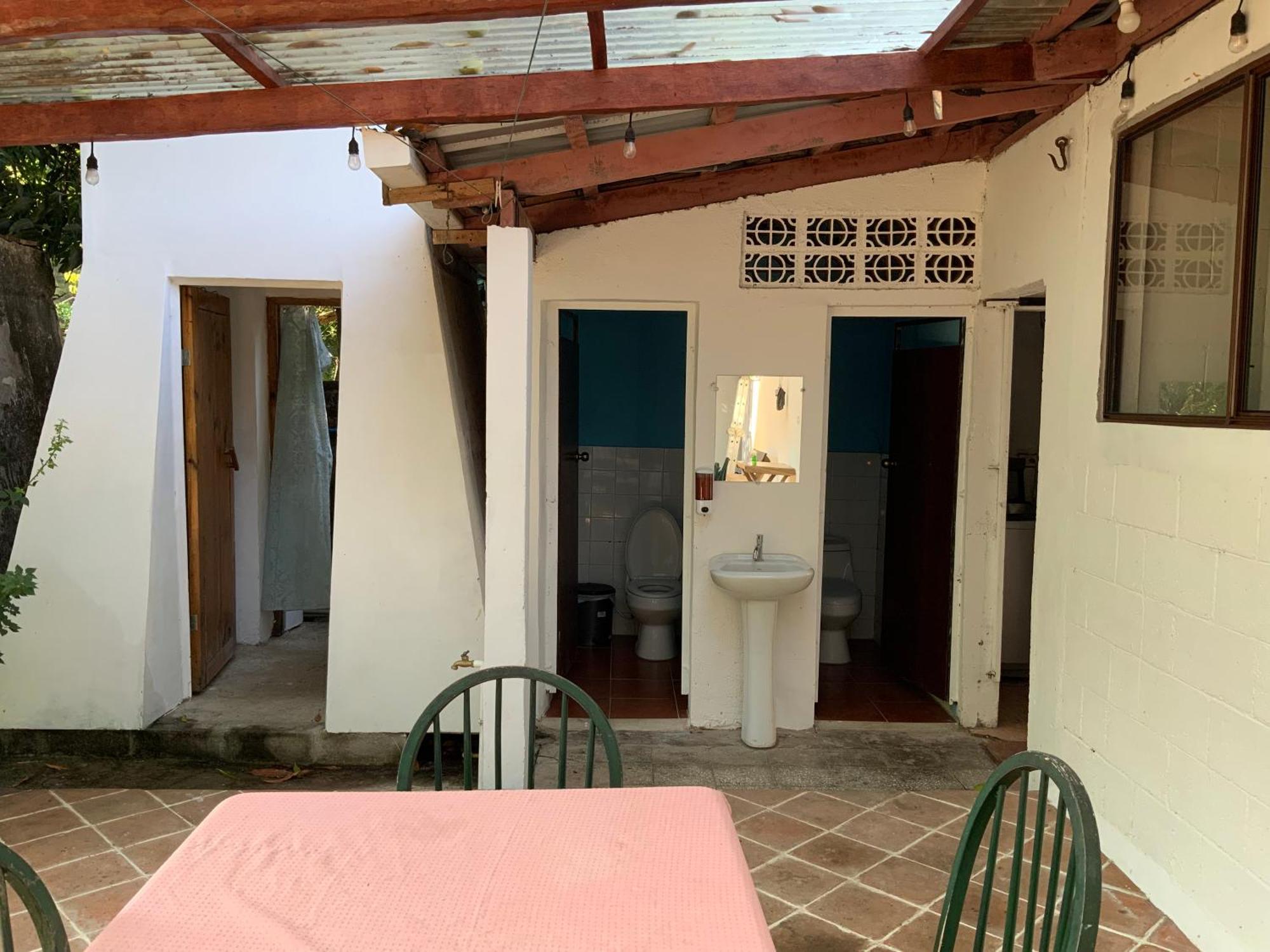 Hostal Tia Reyna El Zonte Bagian luar foto
